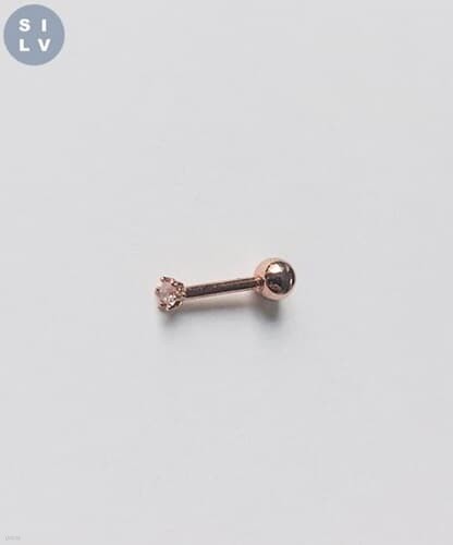 (silver925) rose piercing
