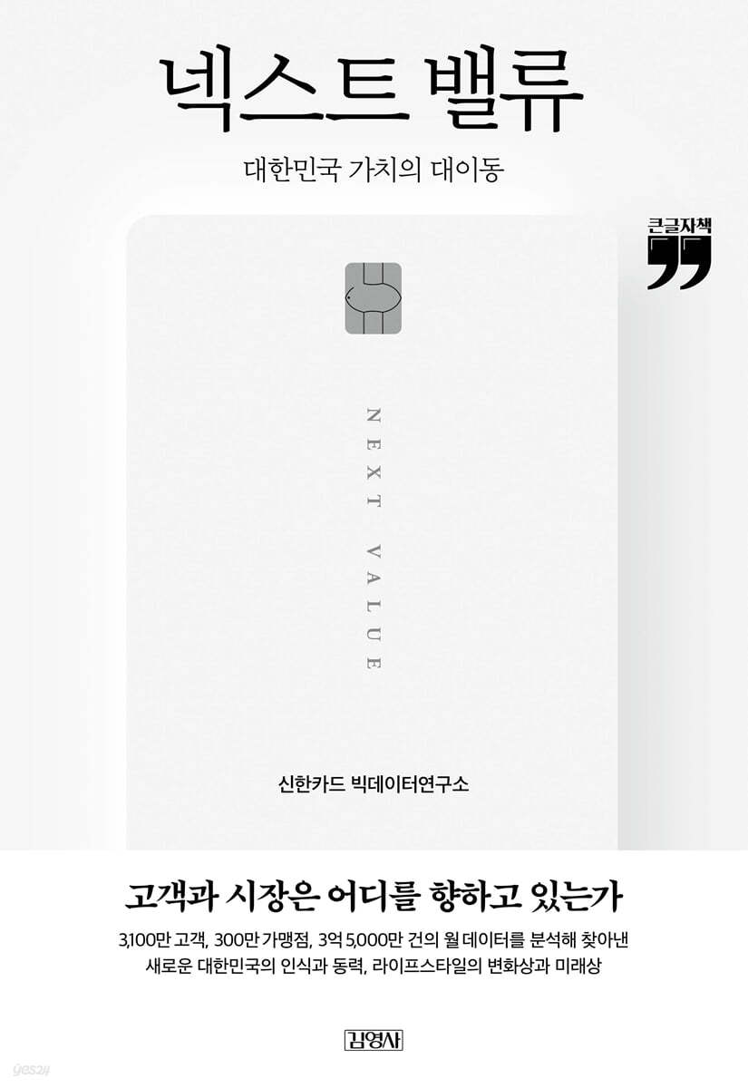 넥스트 밸류 : 대한민국 가치의 대이동 (큰글자책)
