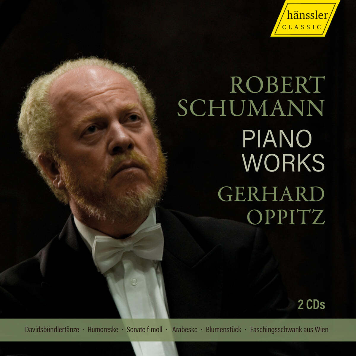 Gerhard Oppitz 슈만: &#39;다비드 동맹 춤곡&#39;, 피아노 소나타 3번 F단조, &#39;아라베스크&#39; op.18, &#39;빈 사육제의 어릿광대&#39; 외 (Schumann: Piano Works)