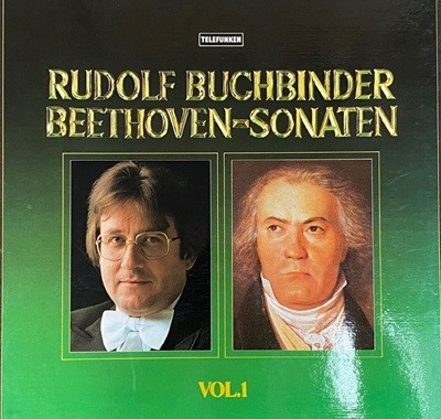 [LP] 絹  - Rudolf Buchbinder - Beethoven Sonaten Vol.1 LP [BOX] [Ϲ]