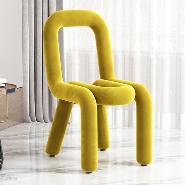 볼드라인 의자(옐로우)