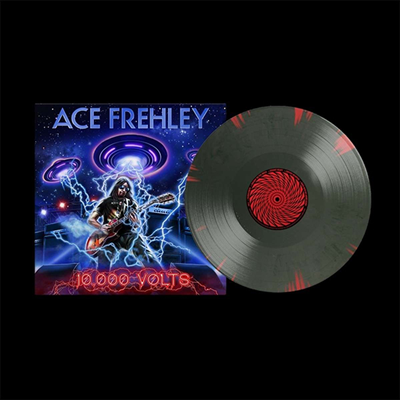 Ace Frehley - 10.000 Volts (180g Metal Gym Locker W/ Red Splatter Vinyl LP)