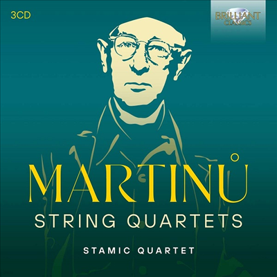 Ƽ:   1 - 7 (Martinu: String Quartets Nos.1 - 7) (3CD) - Stamic Quartet