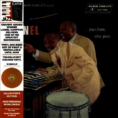 Lionel Hampton — Lionel Plays Drums Vibes Piano 앨범 커버