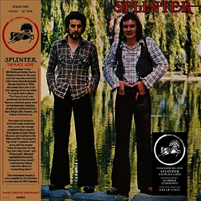 Splinter — Place I Love (Remastered)(Gatefold) 앨범 커버