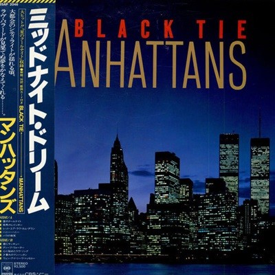 [일본반][LP] Manhattans - Black Tie