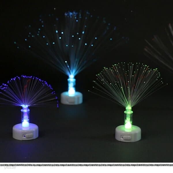 아트랄라 광섬유램프 1개 조명 장식 무드등 led 별빛 파티 소품 실내 미니 크리스마스트리