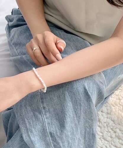 (silver 925) natural bracelet
