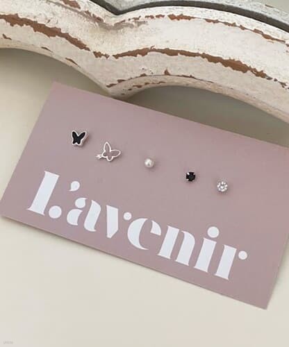 (made lavenir) fly earring set