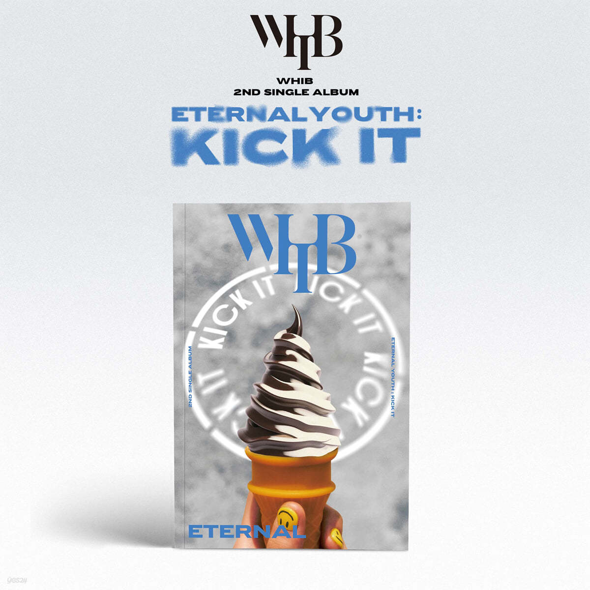 WHIB (휘브) - 싱글앨범 2집 'ETERNAL YOUTH : KICK IT' [2종 중 랜덤 발송]