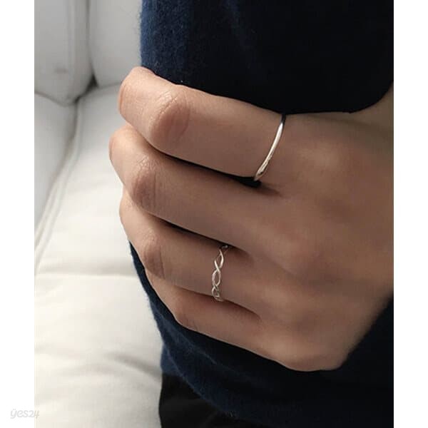 (silver925) weave ring