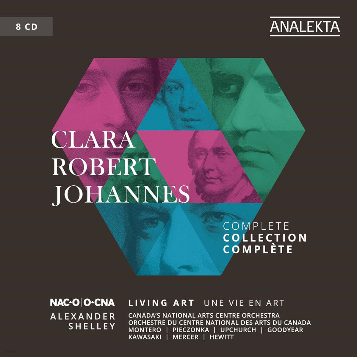 Alexander Shelley 로베르트 / 클라라 슈만 / 브람스: 작품집 - 교향곡 전곡 외 (Clara, Robert, Johannes: Living Art)