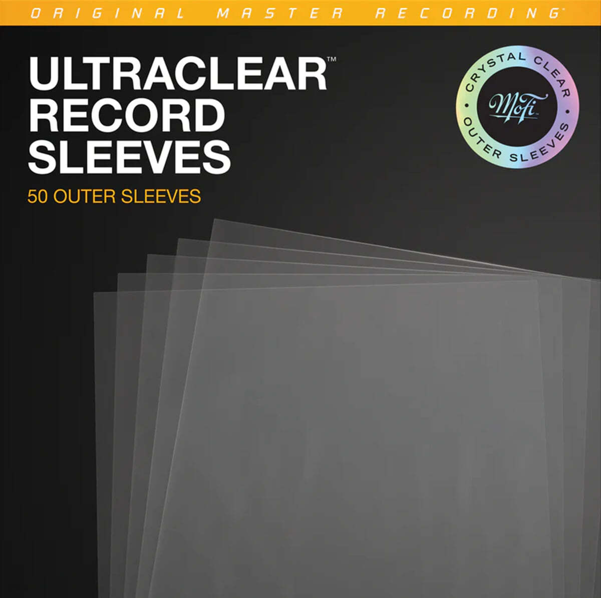 아우터 슬리브 50장 (MOFI 12&#39;&#39; UltraClear Outer Sleeves)