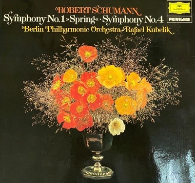 [LP] Ŀ  - Rafael Kubelik - Schumann Symphonie No.1,4  LP [Ϲ] 