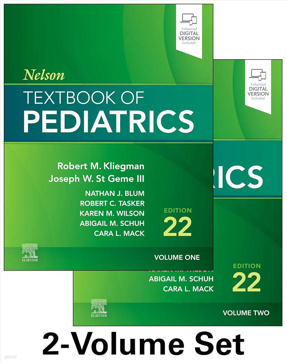 Nelson Textbook of Pediatrics, 2-Volume Set, 22/E