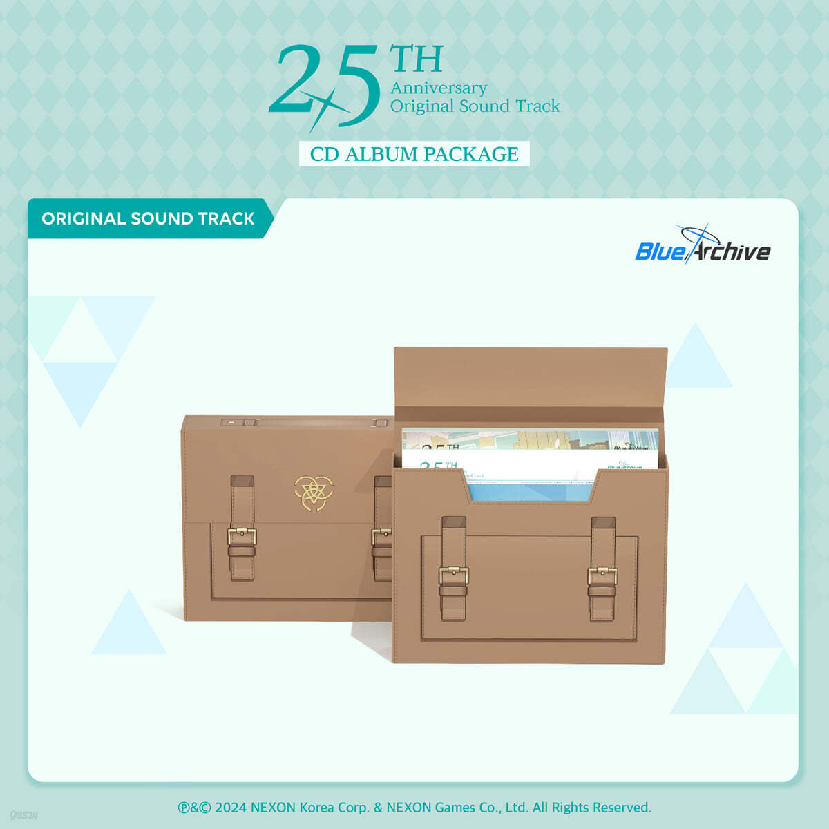블루 아카이브 2.5주년 기념 OST CD 앨범 패키지 (BLUE ARCHIVE 2.5th ANNIVERSARY OST - CD ALBUM PACKAGE)