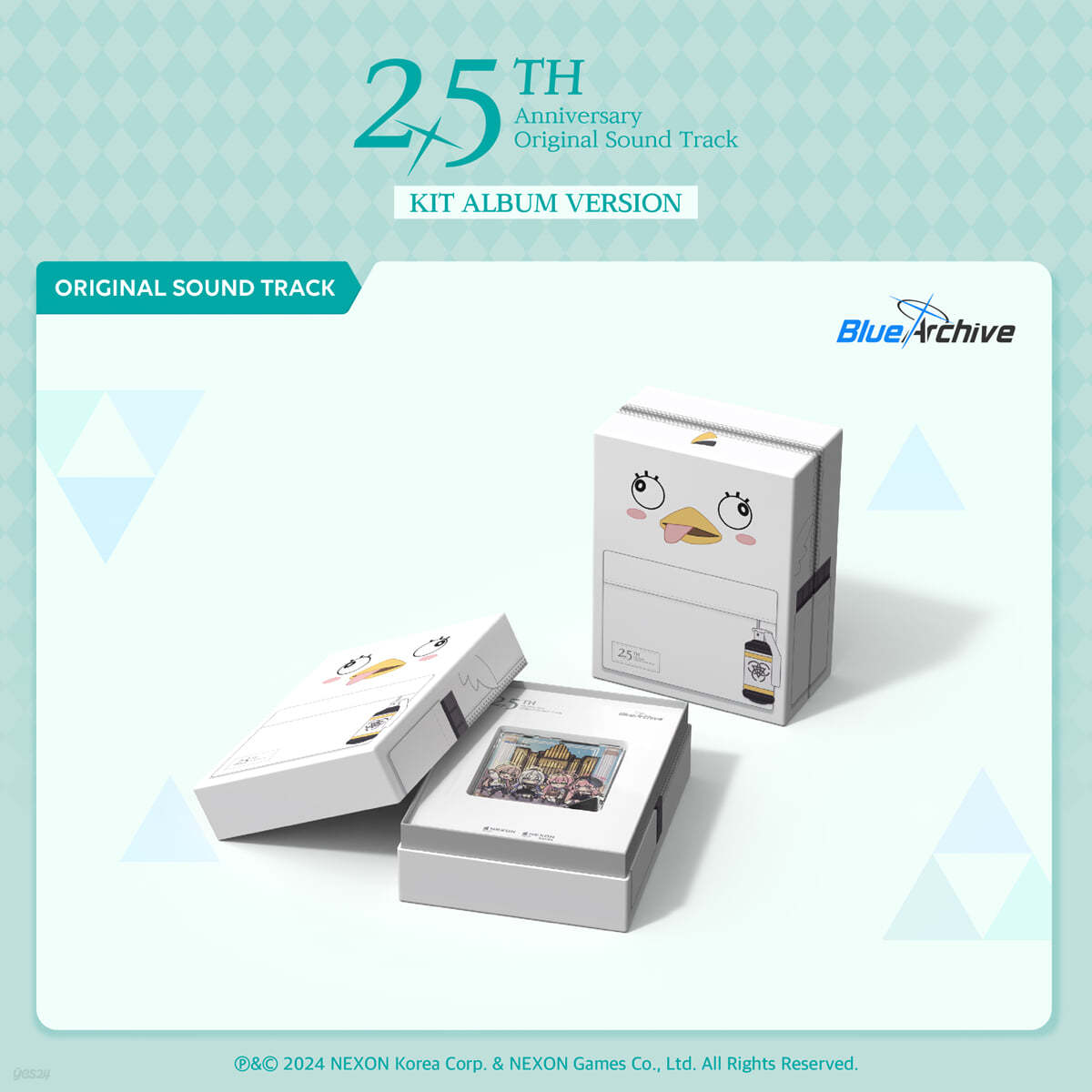 블루 아카이브 2.5주년 기념 OST KIT 앨범 패키지 (BLUE ARCHIVE 2.5th ANNIVERSARY OST - KIT ALBUM PACKAGE)