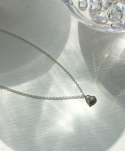 (silver925) mone necklace