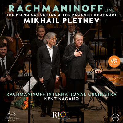 Mikhail Pletnev 帶ϳ: ǾƳ ְ  1-4  / İϴ:   ð (Rachmaninoff: Live (Piano Concertos & The Paganini Rhapsody)
