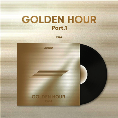 에이티즈,Ateez — Golden Hour : Part.1 (미국반 독점 포토카드 랜덤) 앨범 커버