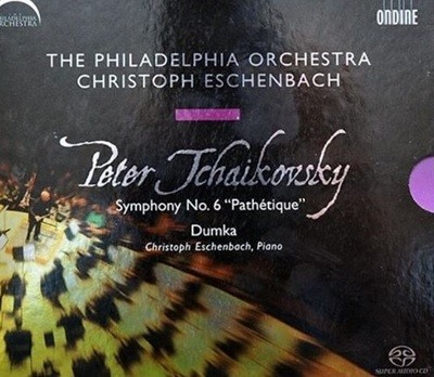 에센바흐 - Christoph Eschenbach - Tchaikovsky Symphony No.6 Pathetique,Dumka [SACD] [미개봉] [E.U발매]