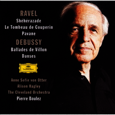 피에르 블레즈 - 라벨 & 드뷔시 (Ravel: Sheherazade: Tombeau, Pavane, Debussy: Danses, Ballades De Villon) (SHM-CD)(일본반) - Pierre Boulez