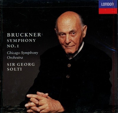 Bruckner : Symphony No. 1 - 솔티 (Georg Solti) (US발매)(미개봉)