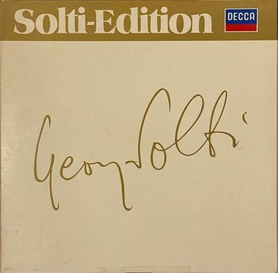 [LP] Georg Solti 솔티 - Solti-Edition Vol. 5 Wagner: Der Ring Des Nibelungen (바그너 '니벨룽의 반지')(19LP Box) 