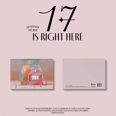 세븐틴 (SEVENTEEN) - SEVENTEEN BEST ALBUM '17 IS RIGHT HERE' [Deluxe Ver.]