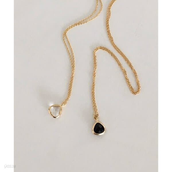 triangle cubic necklace