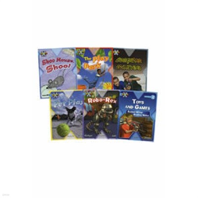 Project X: Blue Band: Toys and Games Cluster: Pack of 5 (1 of Each Title) ** ״**