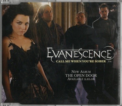 Evanescence - Call Me When You're Sober [SINGLE][EU]