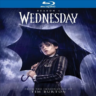 Wednesday: Season 1 (:  1) (2022)(ѱ۹ڸ)(Blu-ray)