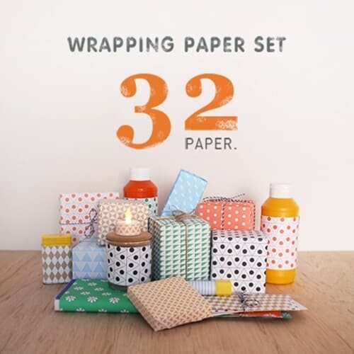 [̸׼] Wrapping Paper Set.2