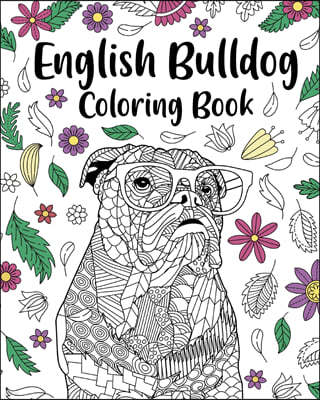 English Bulldog Coloring Book