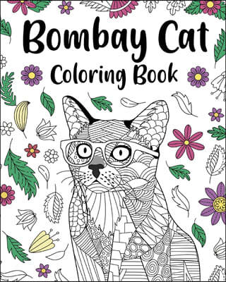 Bombay Cat Coloring Book