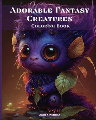 Adorable Fantasy Creatures Coloring Book