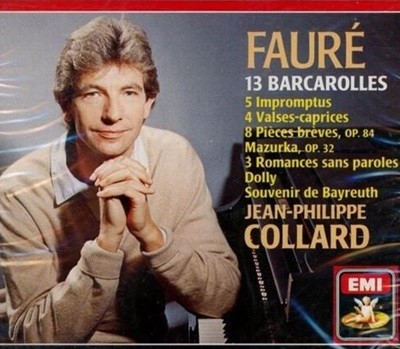 장 필립 콜라드 - Jean-Philippe Collard - Faure 13 Barcarolles 2Cds [미개봉] [독일발매]