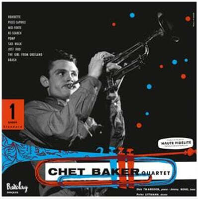 Chet Baker Quartet — Chet Baker in Paris Vol. 1 앨범 커버
