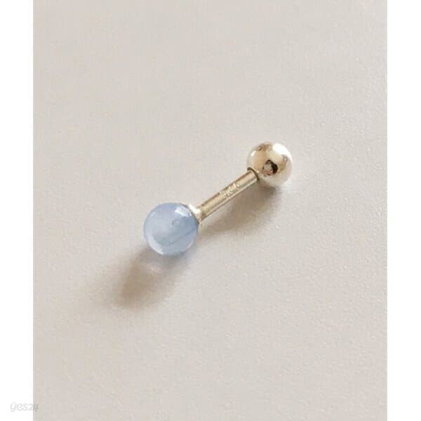 (silver925) skyblue piercing