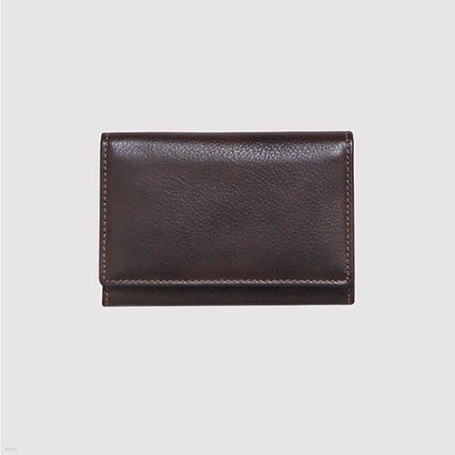 슈렁큰 투톤 슬림 명함지갑(다크브라운+BBG탄색)W36052