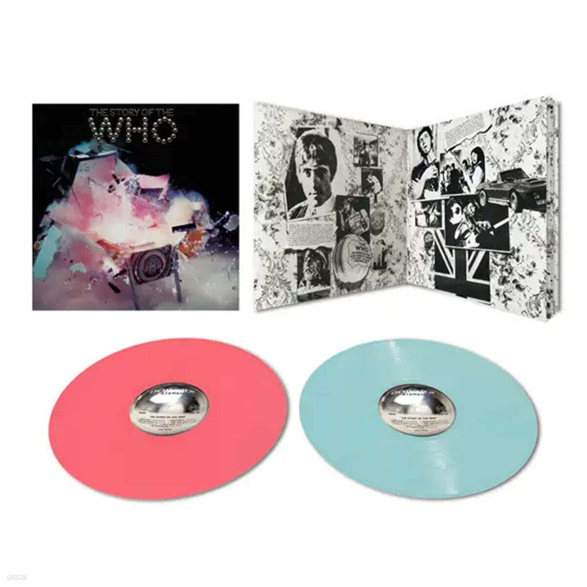 The Who (더 후) - The Story Of The Who [핑크 &amp; 그린 컬러 2LP]