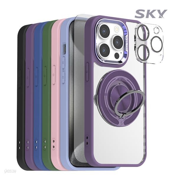 스카이 아이폰13 맥세이프 스마트링 케이스+카메라/액정필름 (아이폰13/프로/프로맥스)