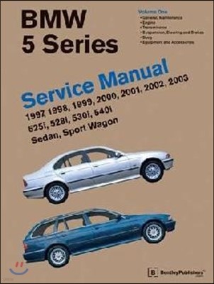 BMW 5 Series 2 Vol (E39 Service Manual: 1997, 1998, 1999, 2000, 2001, 2002, 2003: 525i, 528i, 530i, 540i, Sedan, Sport Wagon