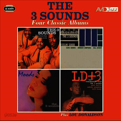 Three Sounds - Four Classic Albums (The 3 Sounds / Feelin Good / Moods / LD+3)(2CD)