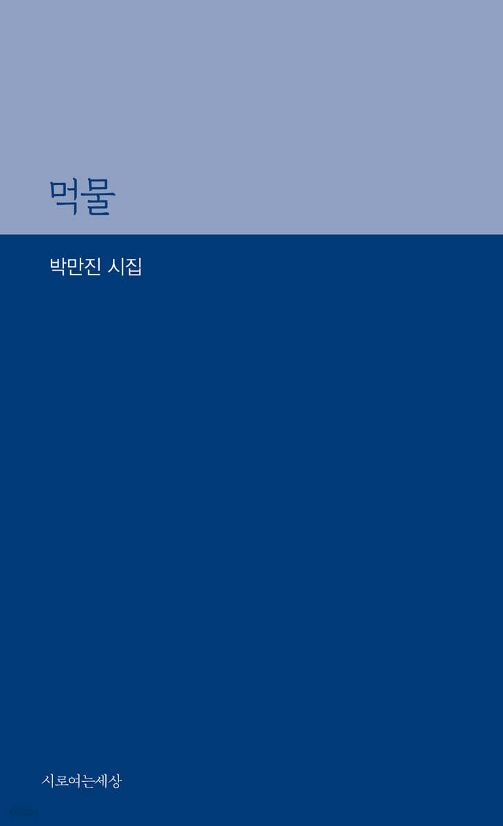 먹물(시로여는세상 시인선46)