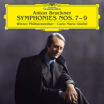 Carlo Maria Giulini — Carlo Maria Giulini 브루크너: 교향곡 7번 8번 9번 (Bruckner: Symphonies Nos. 7-9) 앨범 커버