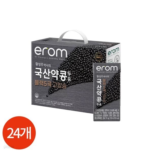 이롬 약콩 두유 190ml x 24개