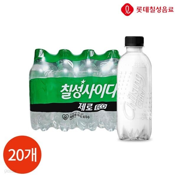 칠성사이다 제로 300ml x 20개