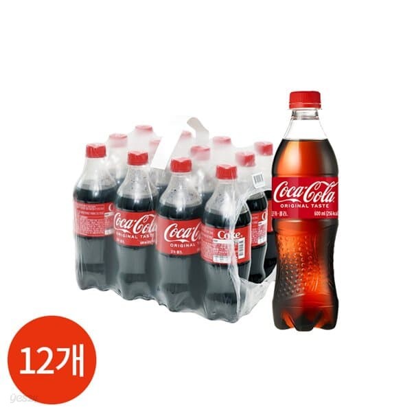 코카콜라 600ml x 12개